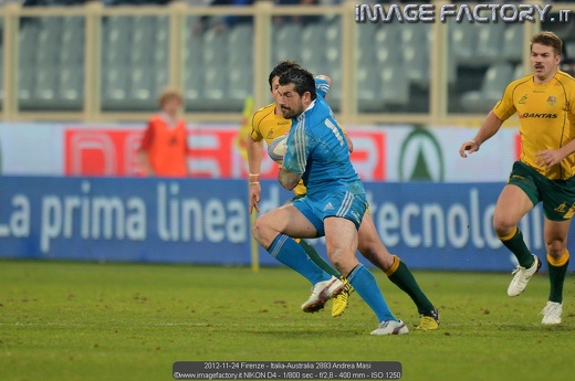2012-11-24 Firenze - Italia-Australia 2893 Andrea Masi